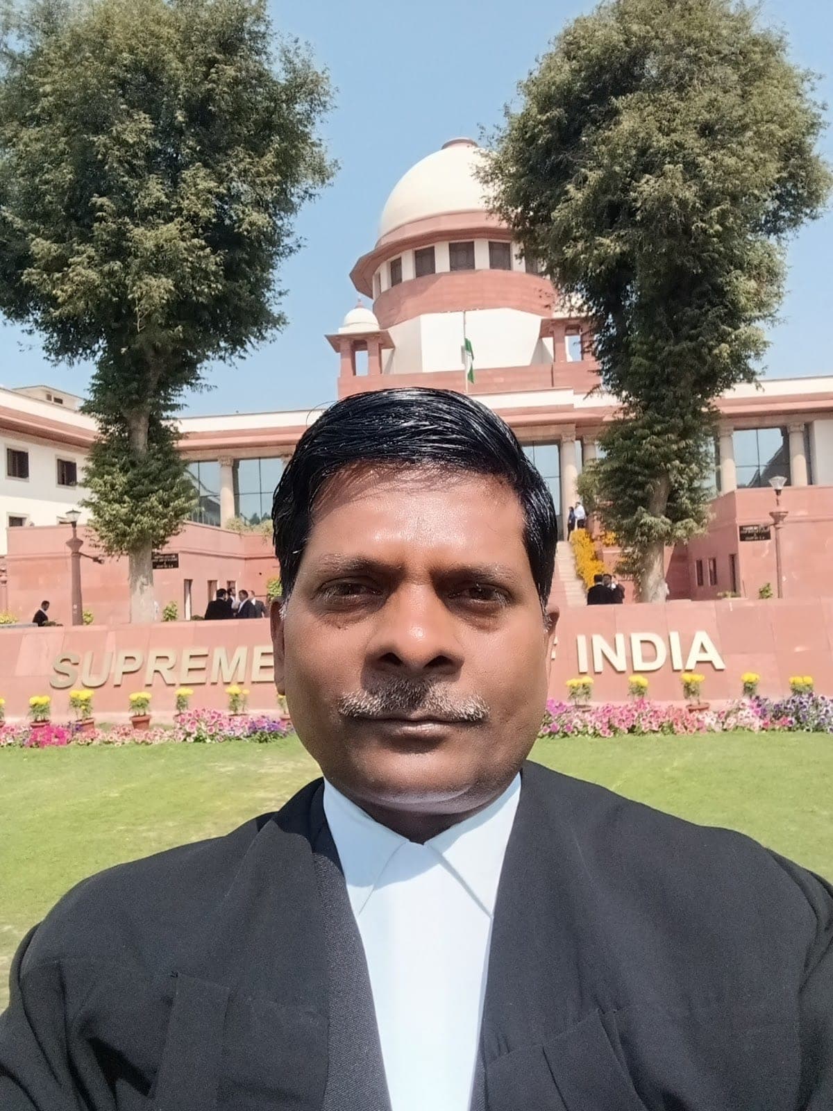 Advocate Virendra Kumar at Supreme Court of India